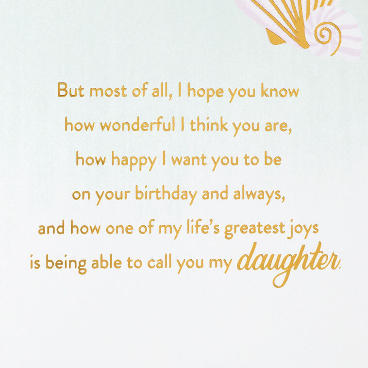 Hallmark My Hopes For You Birthday Card For Daughter