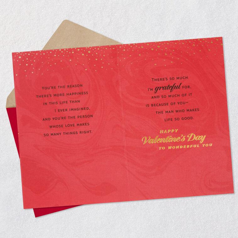 Hallmark My Husband My Best Friend Valentine's Day Card