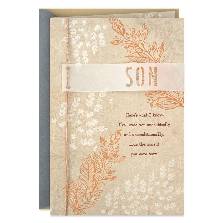hallmark My Love Is With You Near or Far Birthday Card for Son