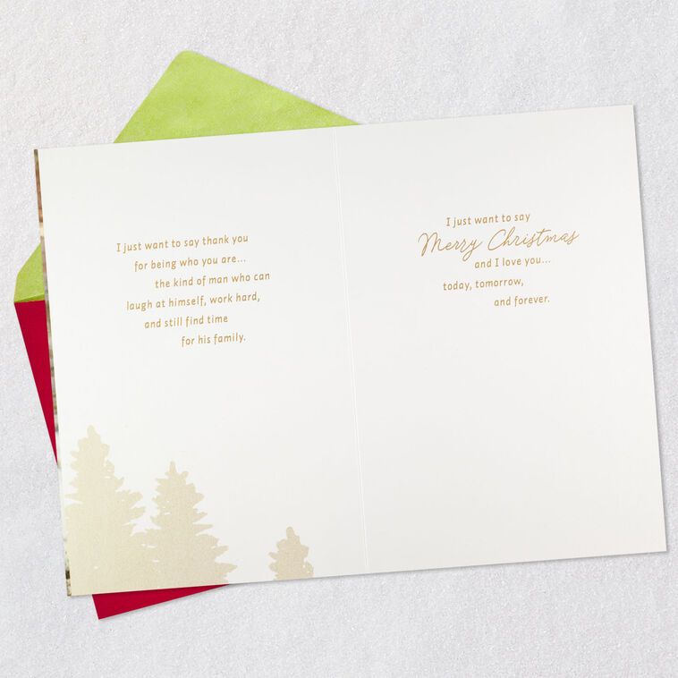Hallmark My Partner My Friend Christmas Card For Husband