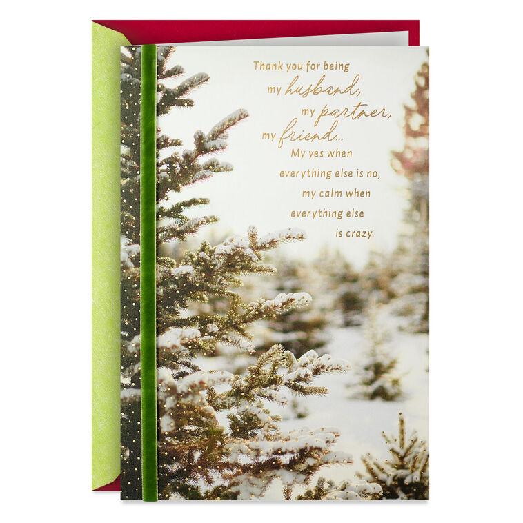 hallmark My Partner My Friend Christmas Card for Husband