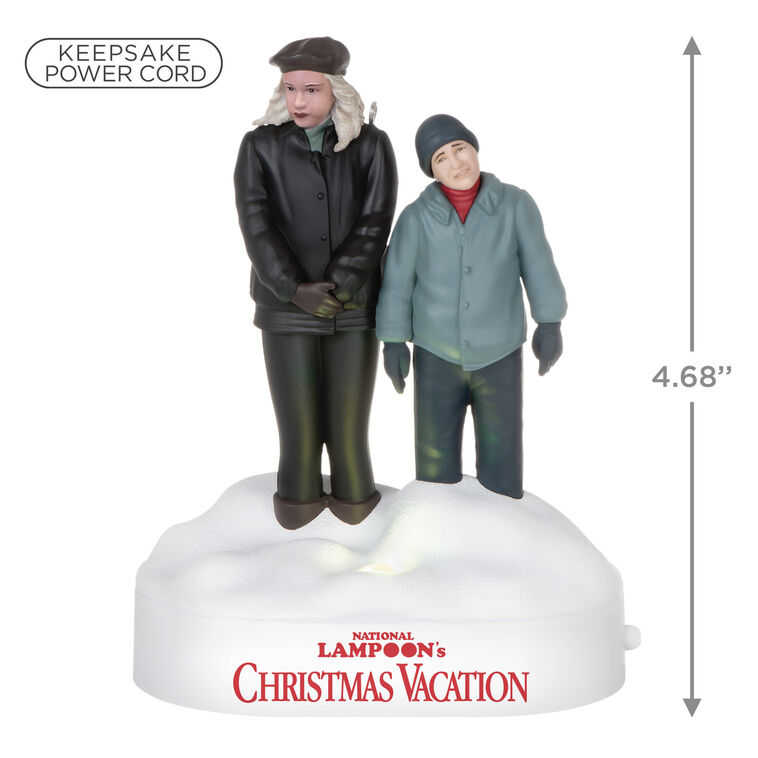 Hallmark National Lampoon's Christmas Vacation™ Collection Audrey And Russ Griswold Ornament With Light And Sound