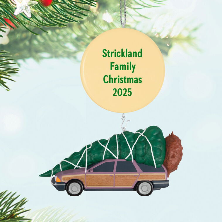 Hallmark National Lampoon's Christmas Vacation™ The Griswold Family Christmas Tree Personalized Ornament Custom Text