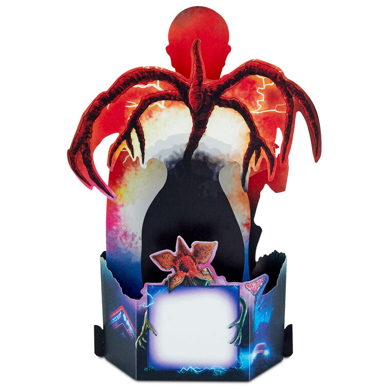 Hallmark Netflix Stranger Things Nobody Normal 3D Pop-Up Card