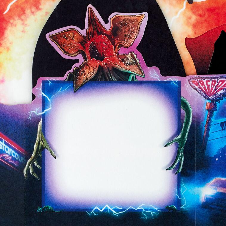 Hallmark Netflix Stranger Things Nobody Normal 3D Pop-Up Card