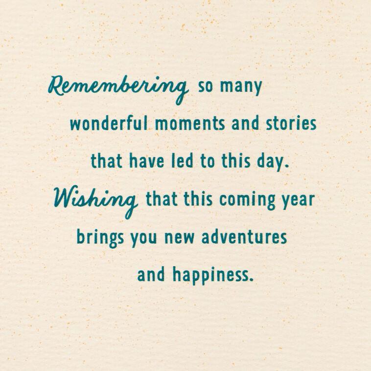 Hallmark New Adventures And Happiness Ahead 16th Birthday Card For Grandson