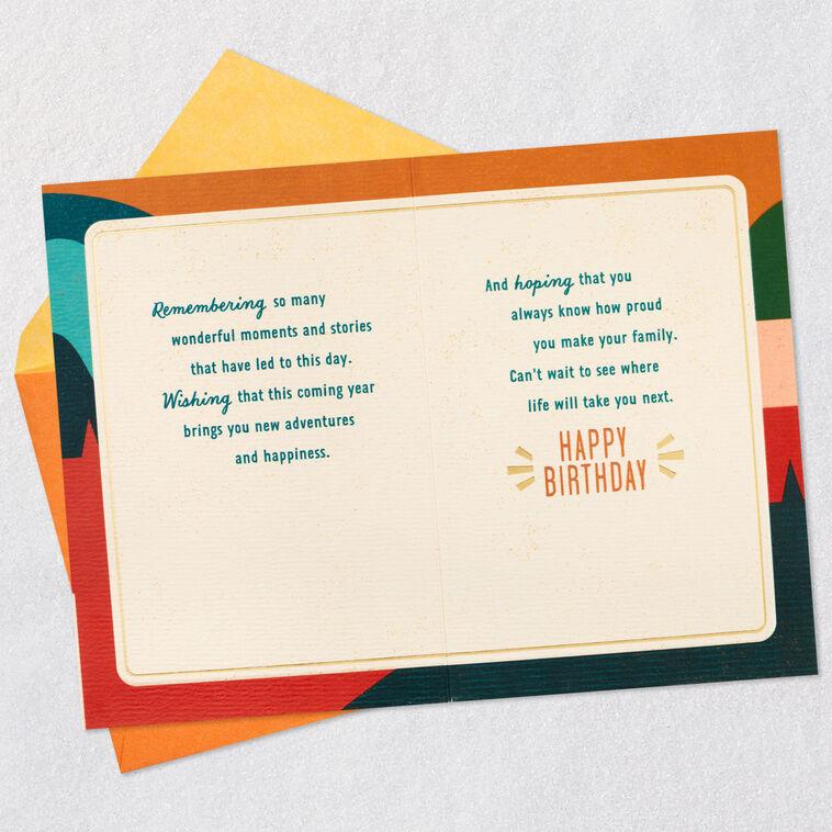 Hallmark New Adventures And Happiness Ahead 16th Birthday Card For Grandson