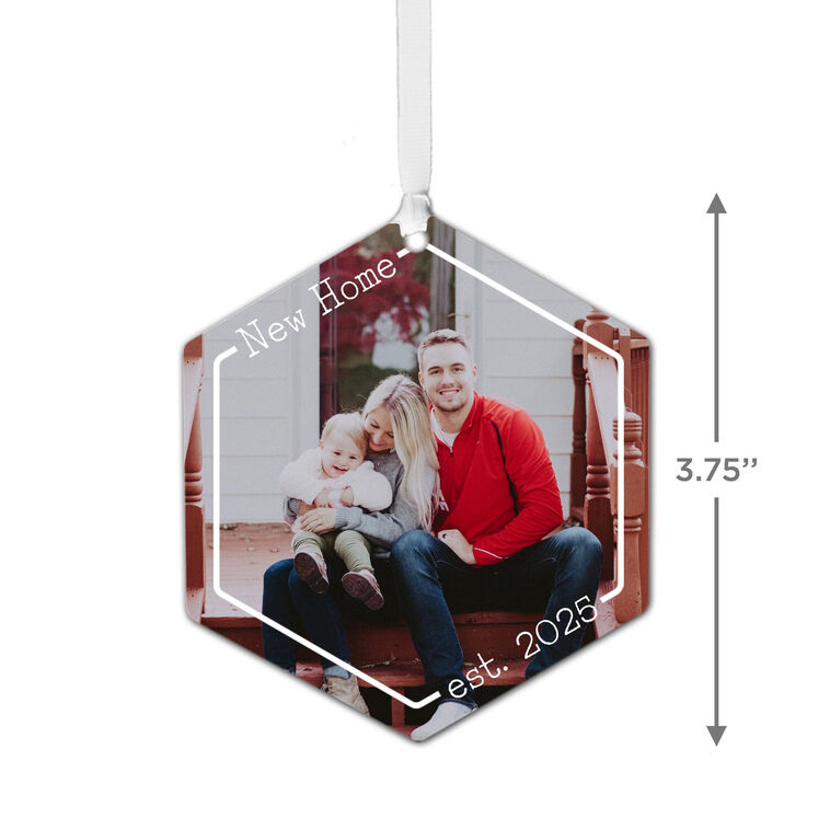 Hallmark New Home Metal Personalized Ornament Custom Photo And Text