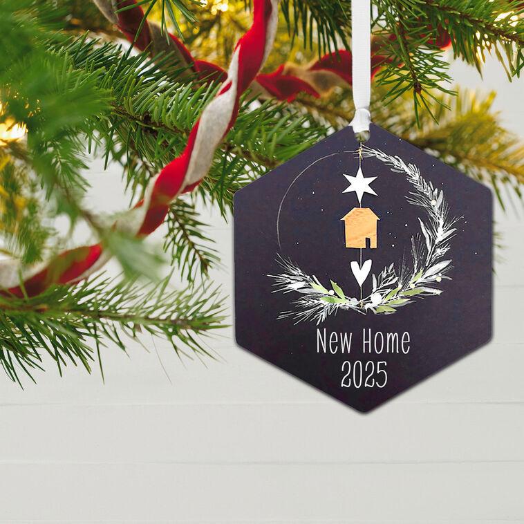 Hallmark New Home Metal Personalized Ornament Custom Text