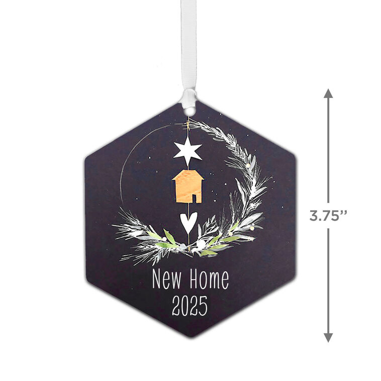 Hallmark New Home Metal Personalized Ornament Custom Text
