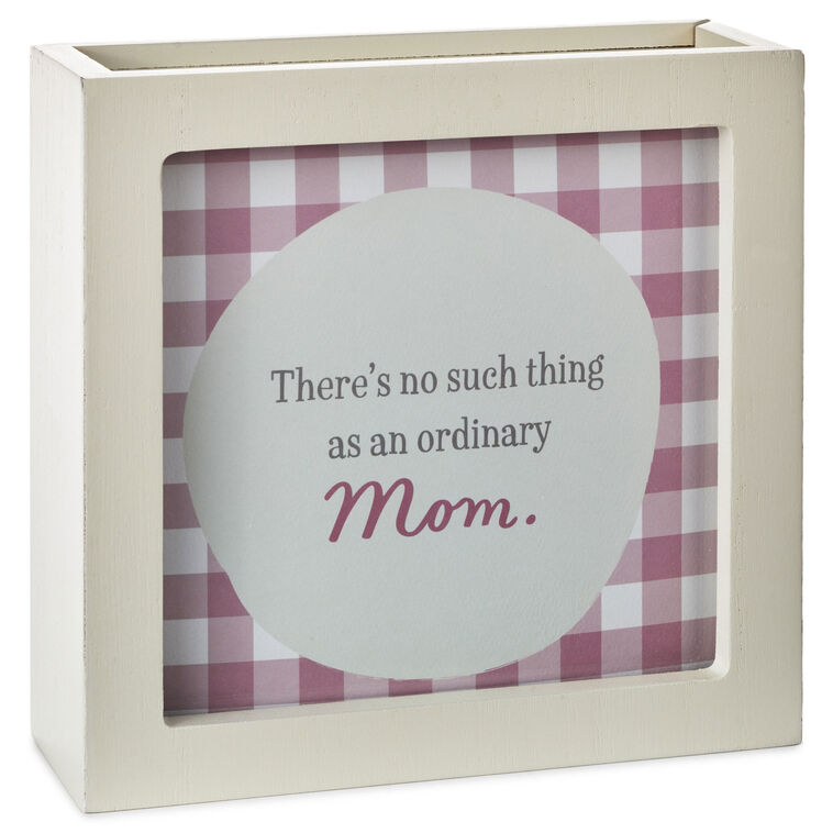 hallmark New Mom Daily Affirmations Light-Up Frame With 12 Quotes
