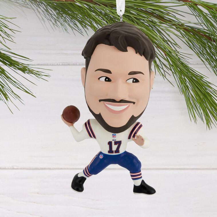 Hallmark NFL Buffalo Bills Josh Allen Bobblehead Ornament
