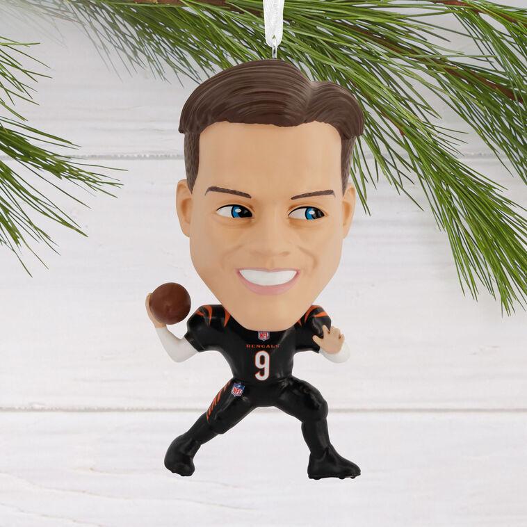 Hallmark NFL Cincinnati Bengals Joe Burrow Bobblehead Ornament