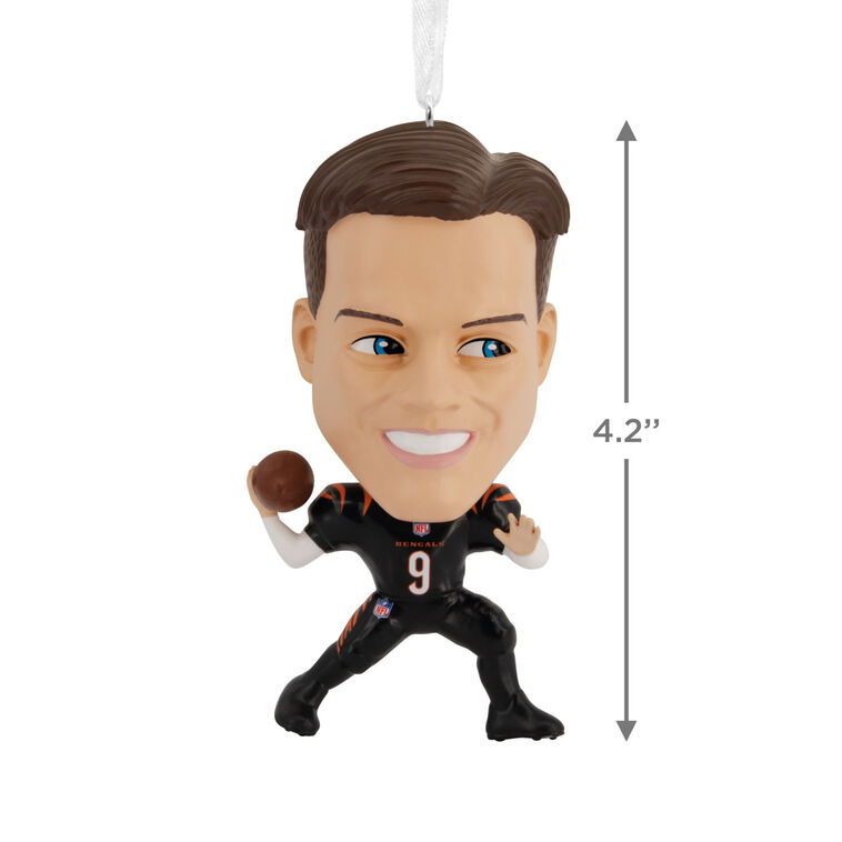 Hallmark NFL Cincinnati Bengals Joe Burrow Bobblehead Ornament