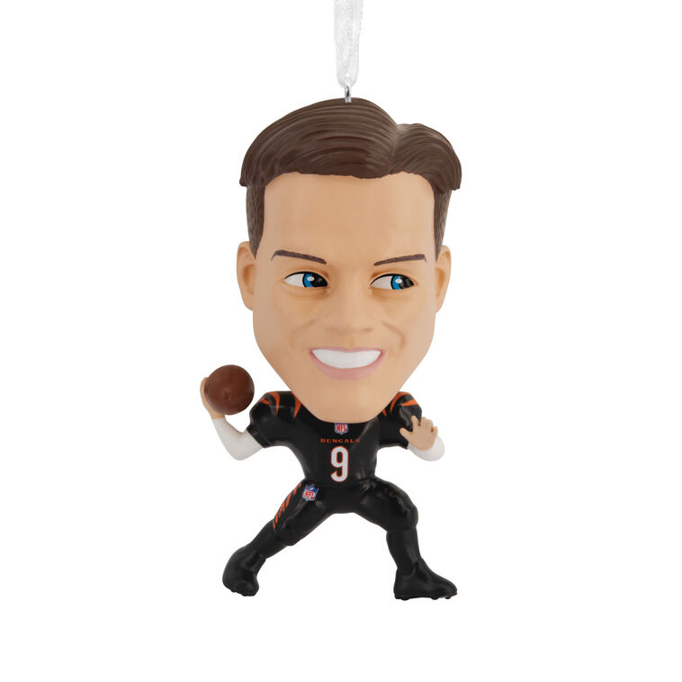 hallmark NFL Cincinnati Bengals Joe Burrow Bobblehead Ornament