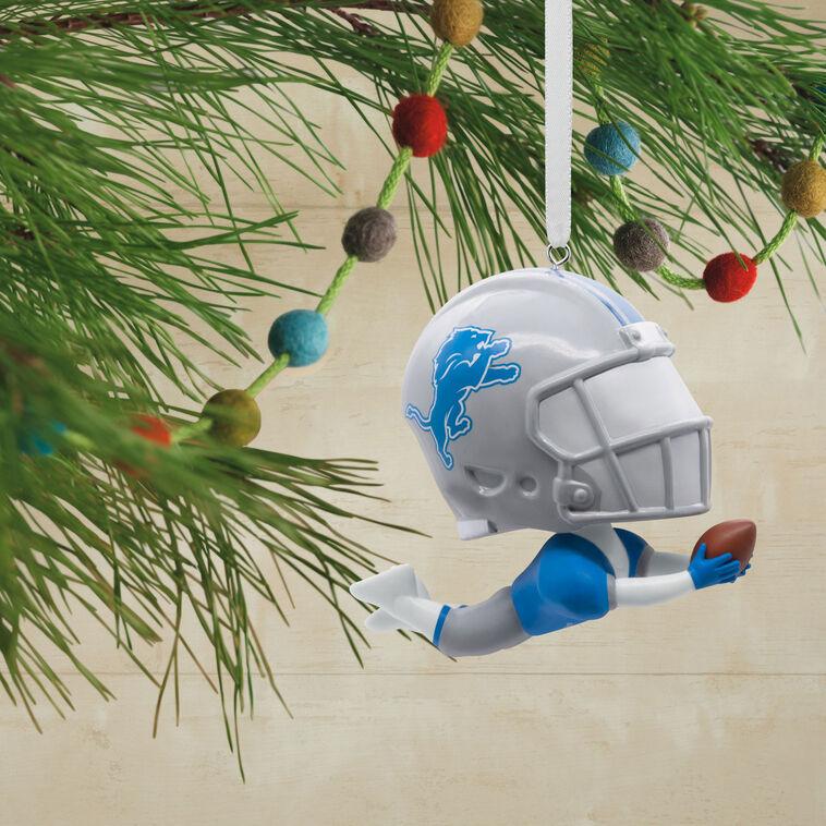 Hallmark NFL Detroit Lions Bouncing Buddy Hallmark Ornament