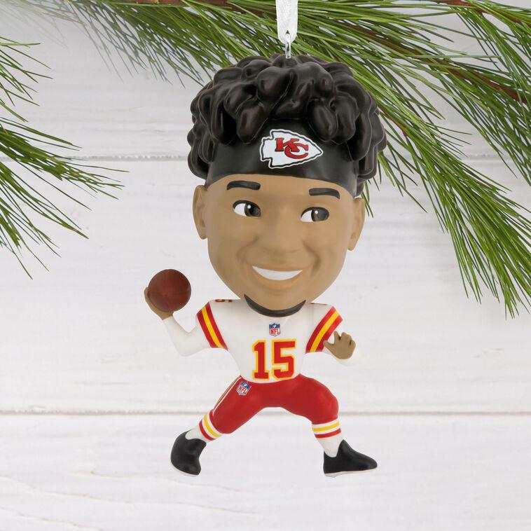 Hallmark NFL Kansas City Chiefs Patrick Mahomes Bobblehead Ornament