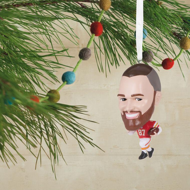 Hallmark NFL Kansas City Chiefs Travis Kelce Bobblehead Ornament
