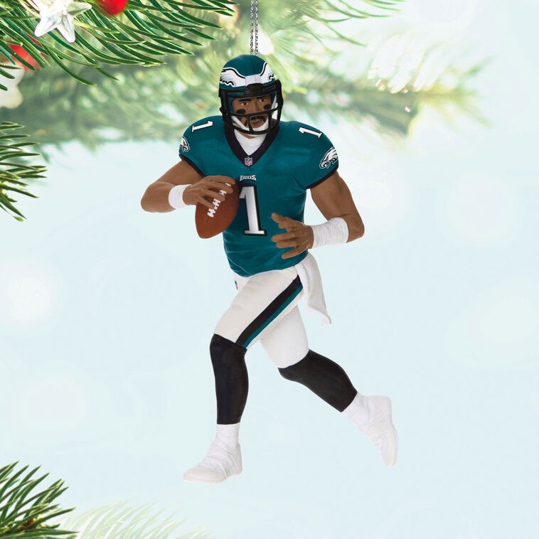 Hallmark NFL Philadelphia Eagles Jalen Hurts Football Legends Ornament