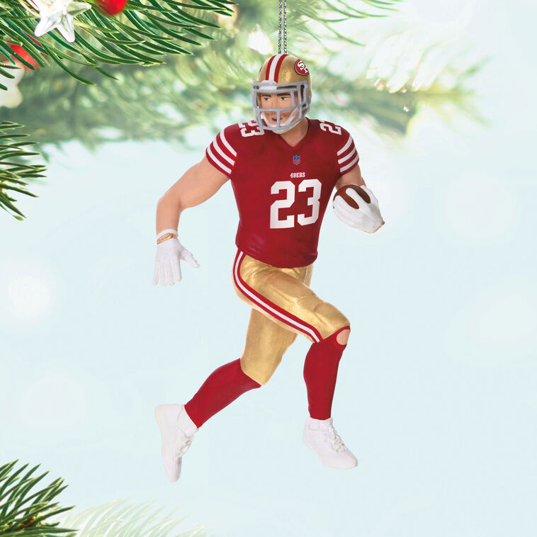 Hallmark NFL San Francisco 49ers Christian McCaffrey Ornament