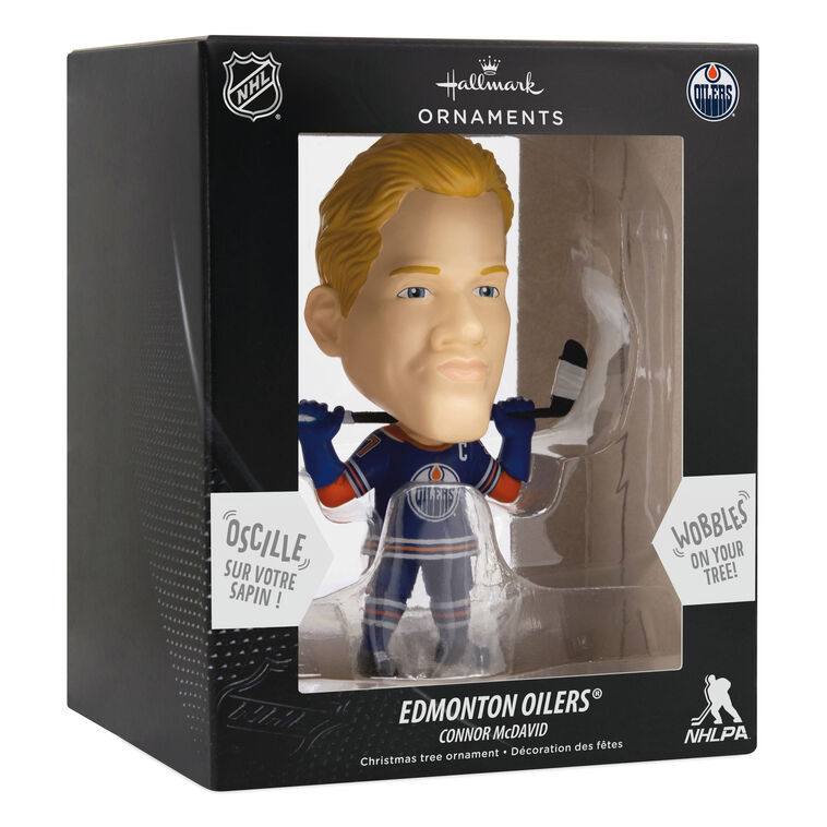 Hallmark NHL Edmonton Oilers® Connor McDavid Bobblehead Ornament