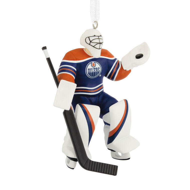 hallmark NHL Edmonton Oilers® Goalie Hallmark Ornament