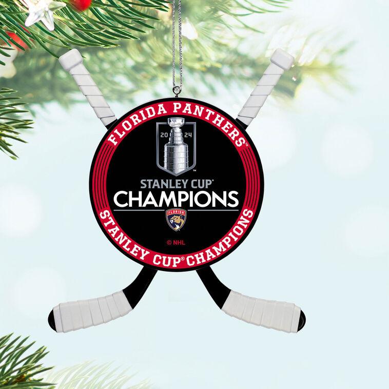 Hallmark NHL Florida Panthers™ 2024 Stanley Cup® Champions Hockey Ornament