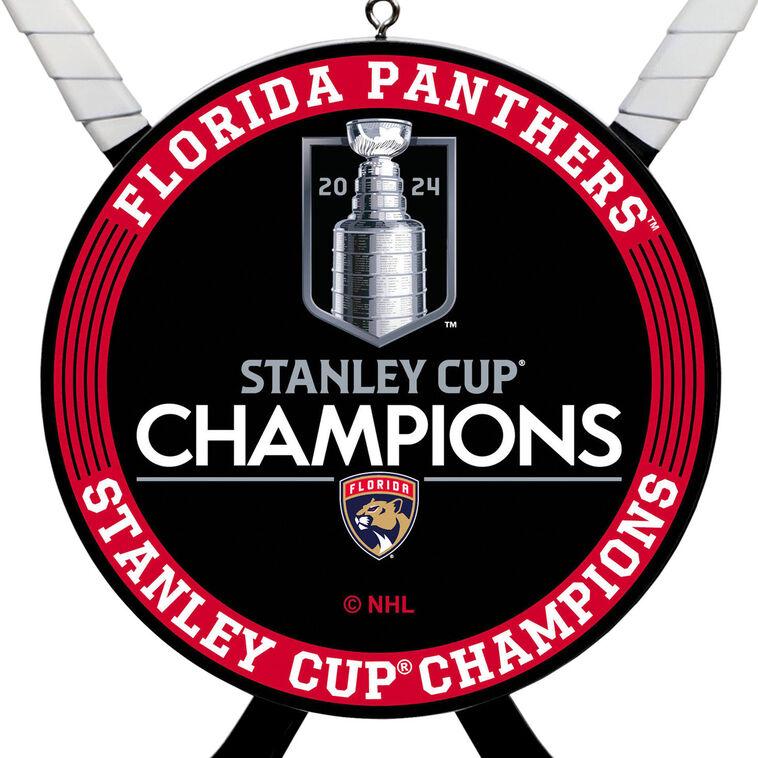 Hallmark NHL Florida Panthers™ 2024 Stanley Cup® Champions Hockey Ornament