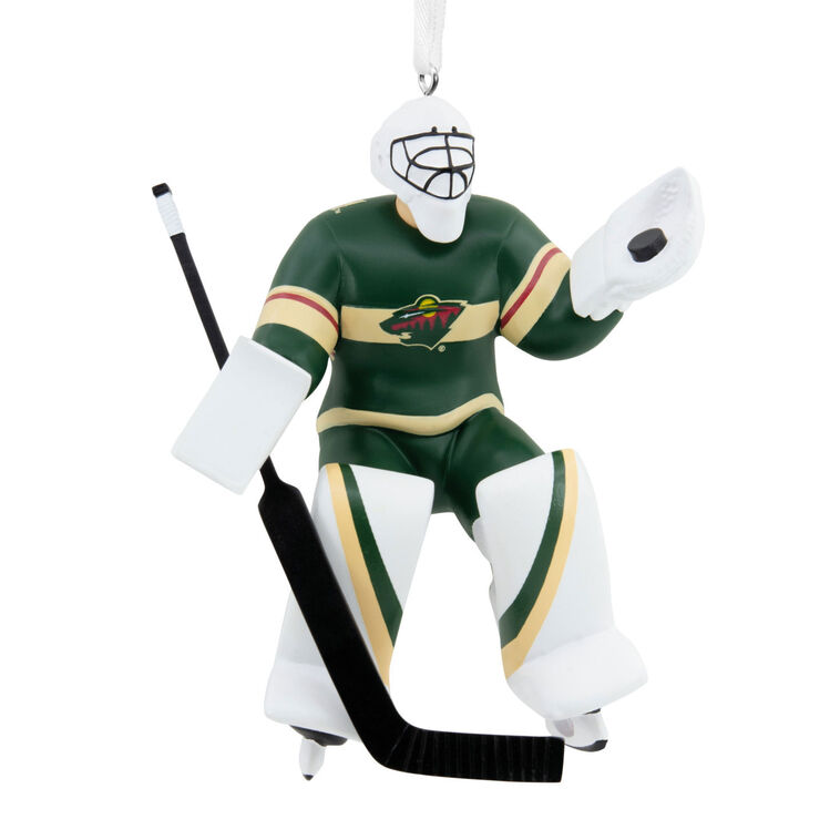 hallmark NHL Minnesota Wild® Goalie Hallmark Ornament