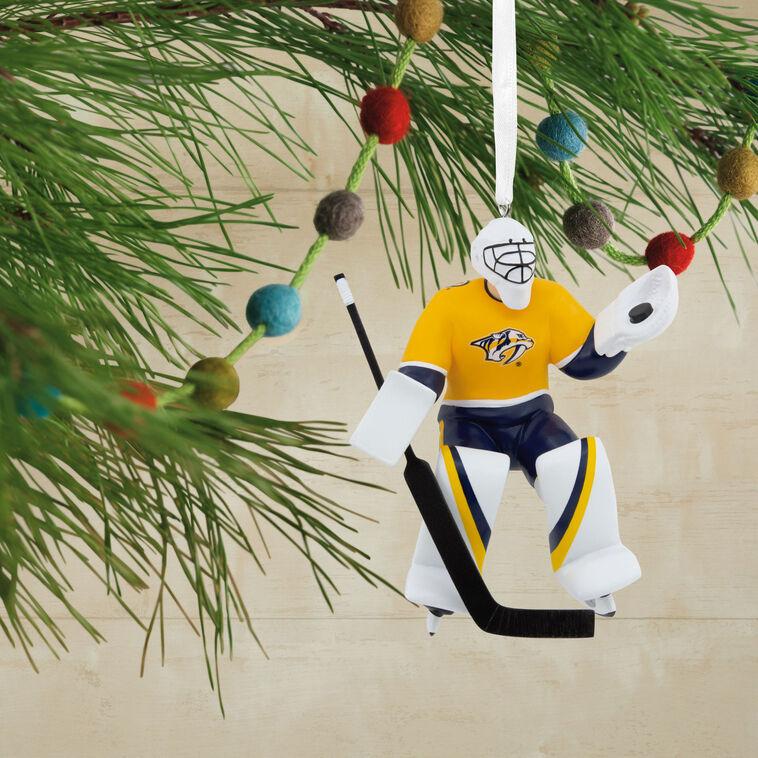 Hallmark NHL Nashville Predators® Goalie Hallmark Ornament