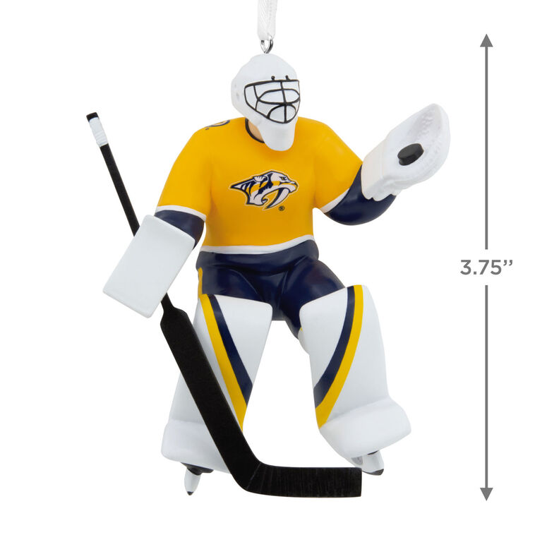 Hallmark NHL Nashville Predators® Goalie Hallmark Ornament