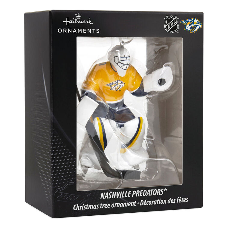 Hallmark NHL Nashville Predators® Goalie Hallmark Ornament