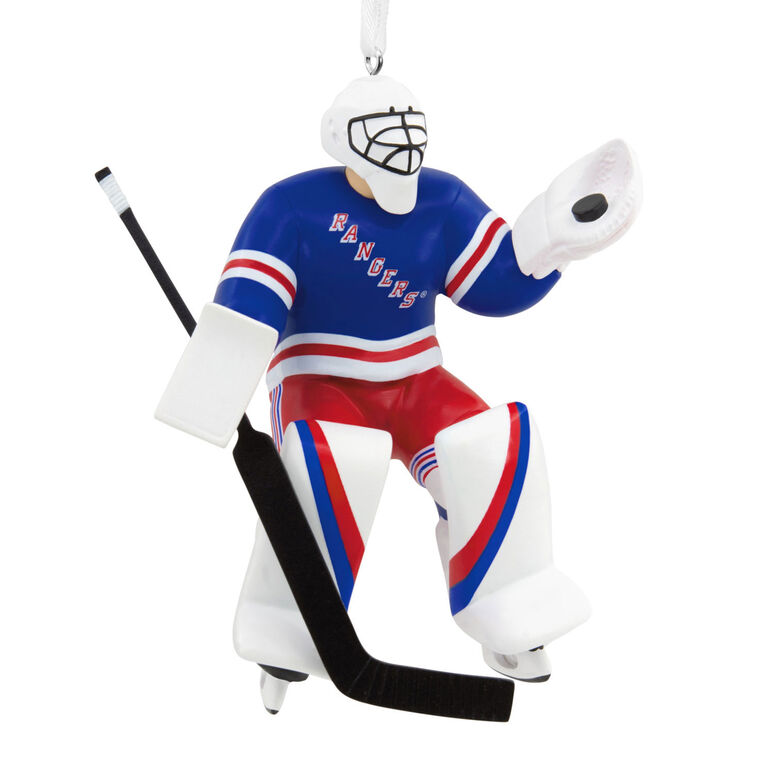hallmark NHL New York Rangers® Goalie Hallmark Ornament