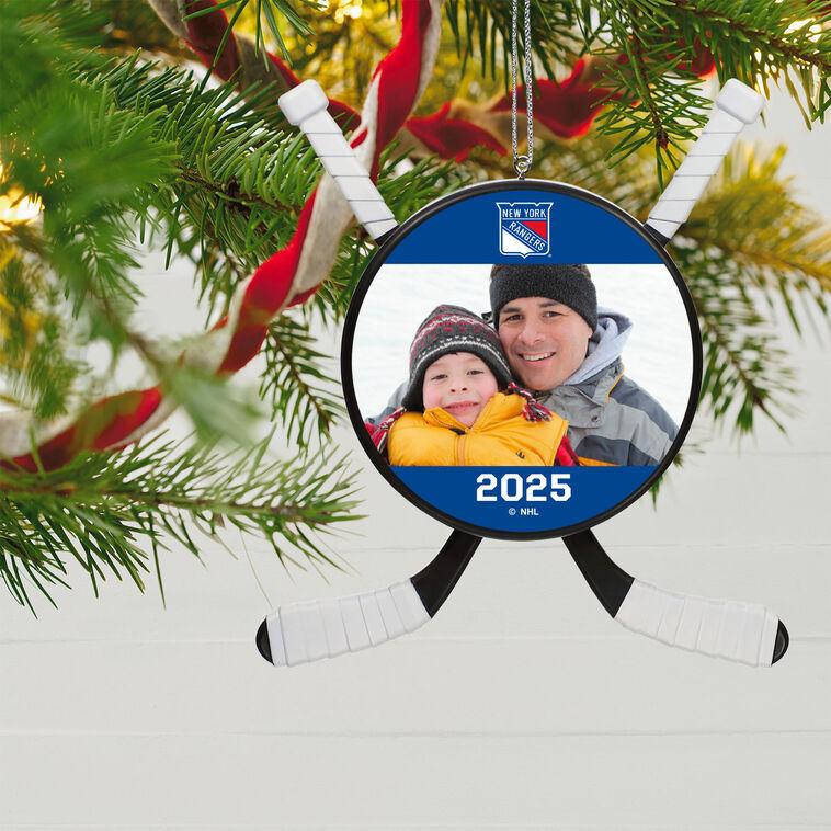 Hallmark NHL New York Rangers® Hockey Personalized Ornament Custom Photo And Text