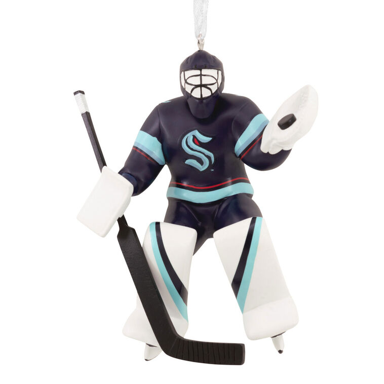 hallmark NHL Seattle Kraken™ Goalie Hallmark Ornament