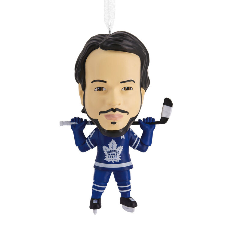 hallmark NHL Toronto Maple Leafs® Auston Matthews Bobblehead Ornament
