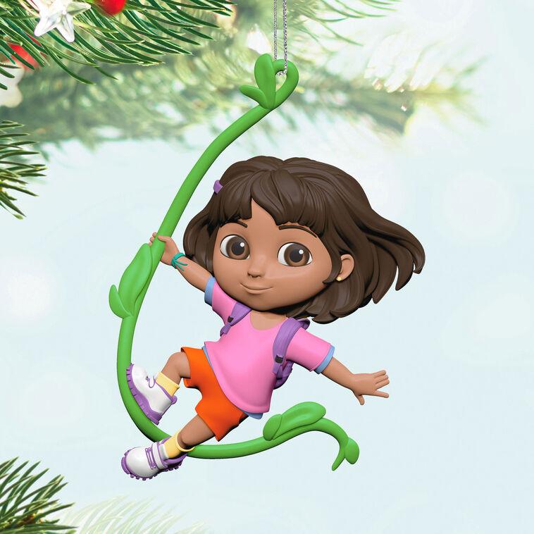 Hallmark Nickelodeon Dora Swinging Into Adventure Ornament