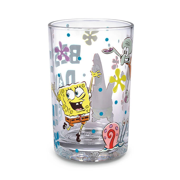 hallmark Nickelodeon SpongeBob SquarePants Collectible Drinking Glass 13.5 oz