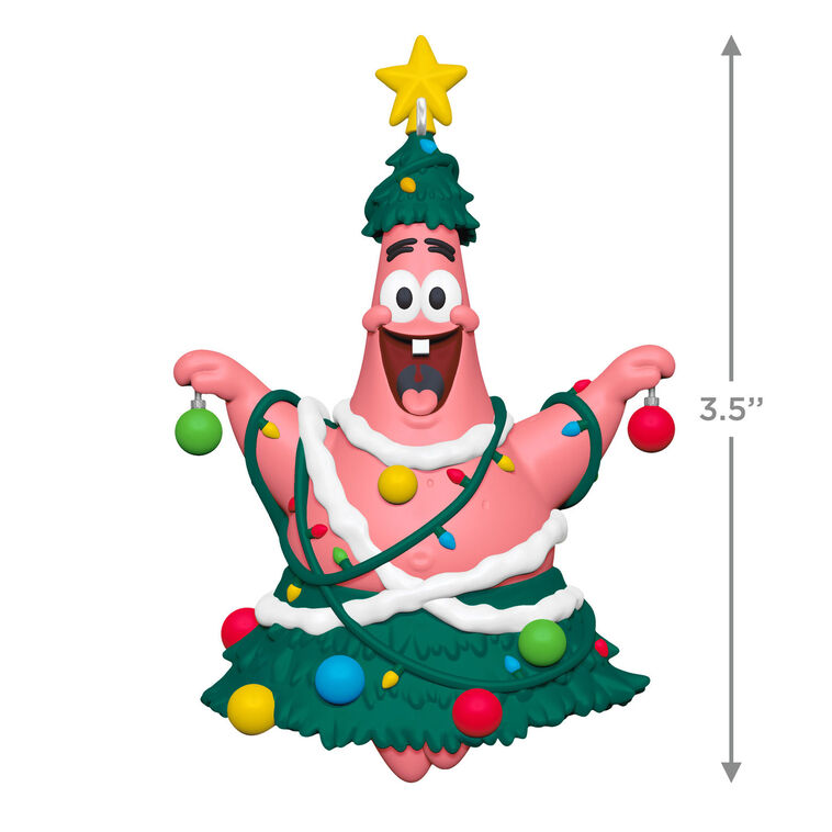 Hallmark Nickelodeon SpongeBob SquarePants O Patrick Tree Ornament