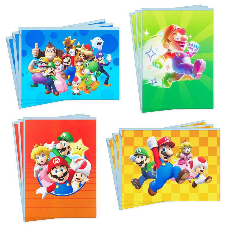 hallmark Nintendo Super Mario Bros.® Assorted Blank Notes Pack of 12