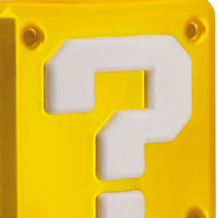 Hallmark Nintendo Super Mario™ Question Block Blown Glass Hallmark Ornament
