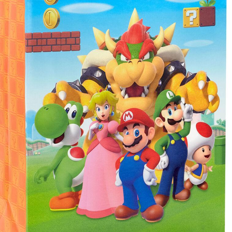 Hallmark Nintendo Super Mario™ Video Game Fun 2-Pack Assorted Gift Bags