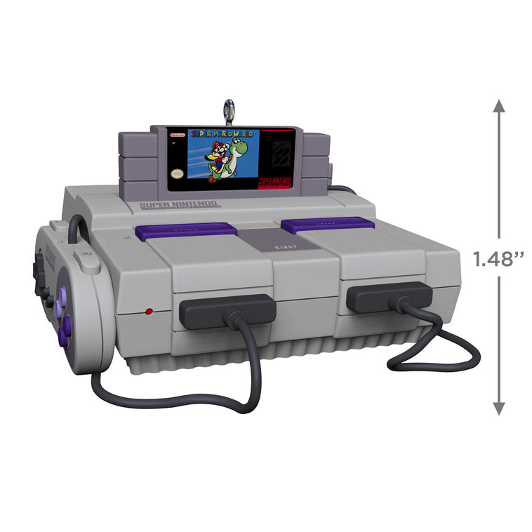Hallmark Nintendo Super Nintendo Entertainment System™ Console Ornament With Light And Sound