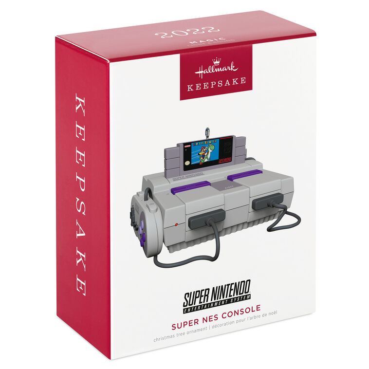 Hallmark Nintendo Super Nintendo Entertainment System™ Console Ornament With Light And Sound