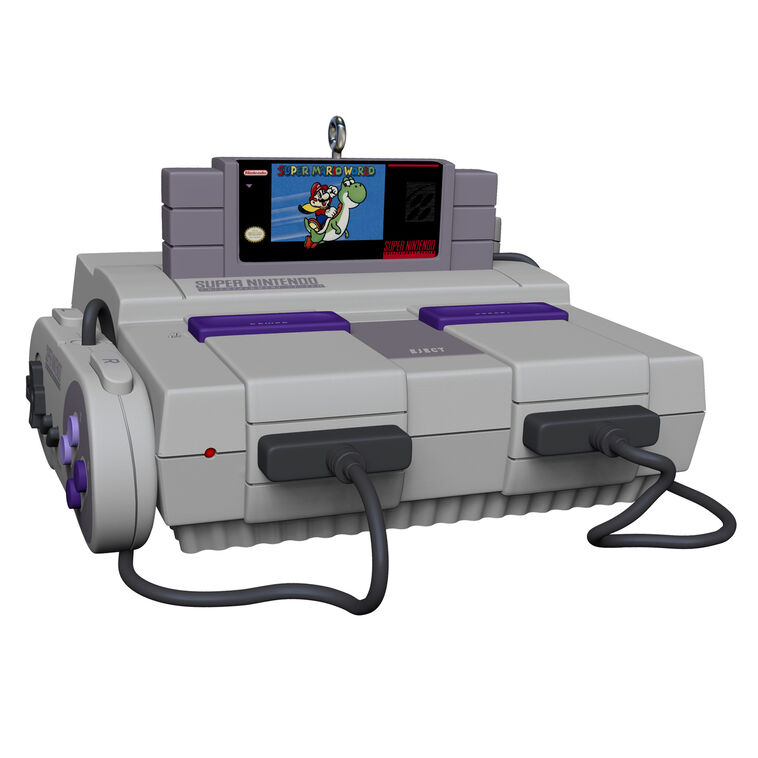 hallmark Nintendo Super Nintendo Entertainment System™ Console Ornament With Light and Sound