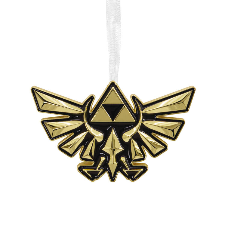 hallmark Nintendo The Legend of Zelda™ Crest of Hyrule Metal Hallmark Ornament