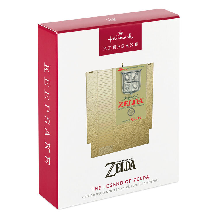 Hallmark Nintendo The Legend Of Zelda™ Game Cartridge Metal Ornament