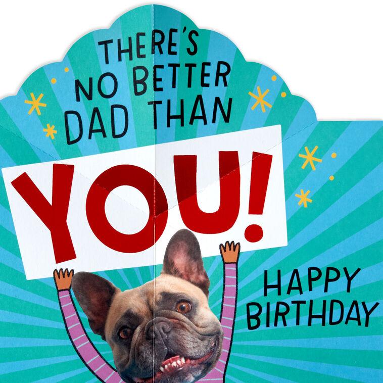 Hallmark No Better Dad Than You Pop-Up Birthday Card
