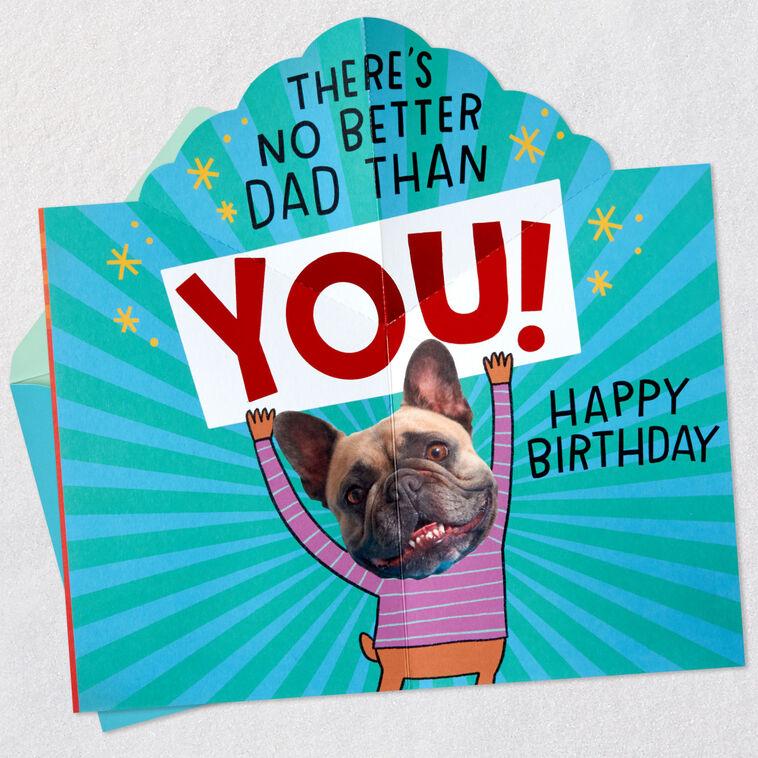 Hallmark No Better Dad Than You Pop-Up Birthday Card