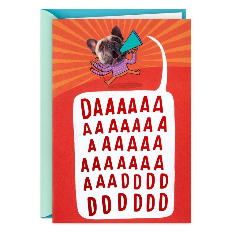 hallmark No Better Dad Than You Pop-Up Birthday Card